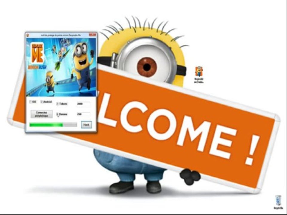 Despicable Me Minion Rush hack 2013 android for france
