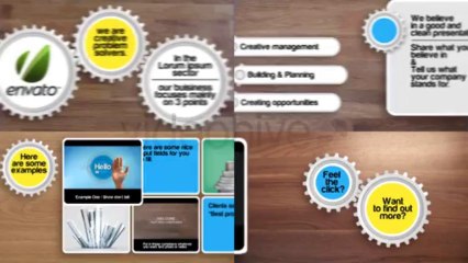 Clean Gear Company Promotion - After Effects Template