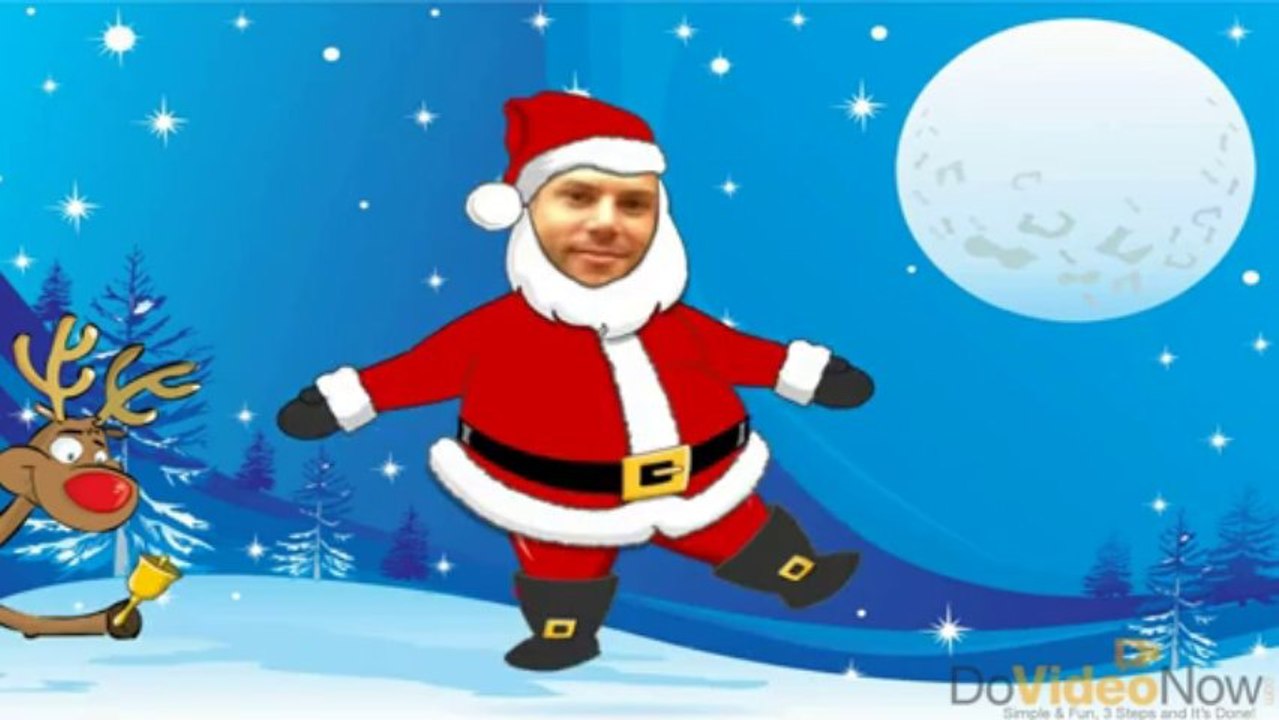 Dancing In Santa Costume_DoVideoNow