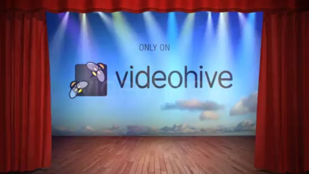 Curtain Open And Close Pack - After Effects Template