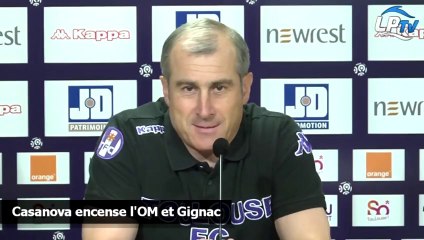 Casanova encense l'OM et Gignac