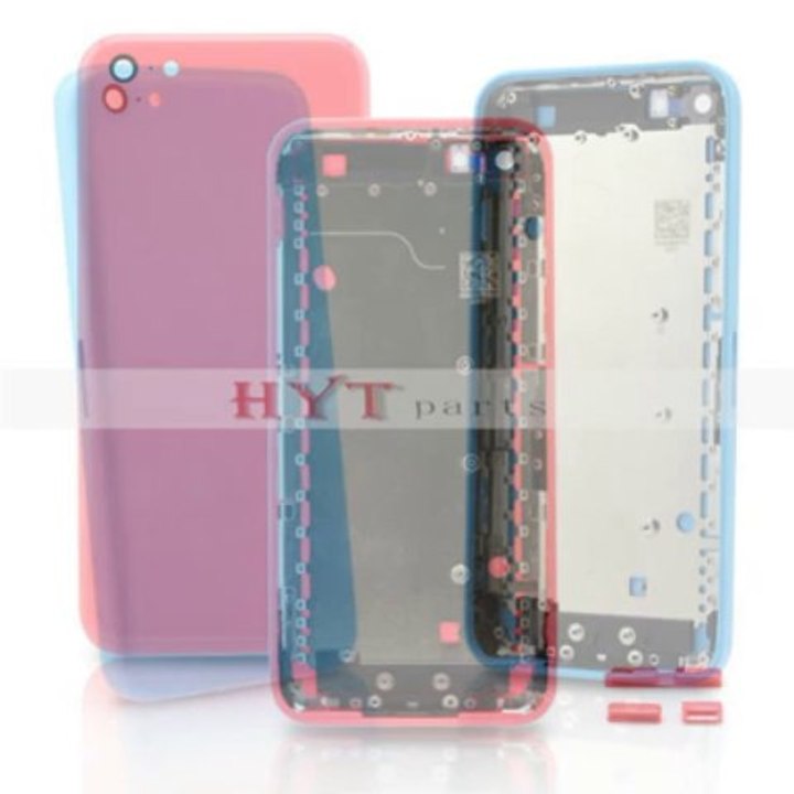 Hytparts.com-Replacement Plastic Back Housing Battery Cover for iPhone 5C