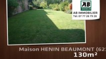 A vendre - maison - HENIN BEAUMONT (62110) - 130m²
