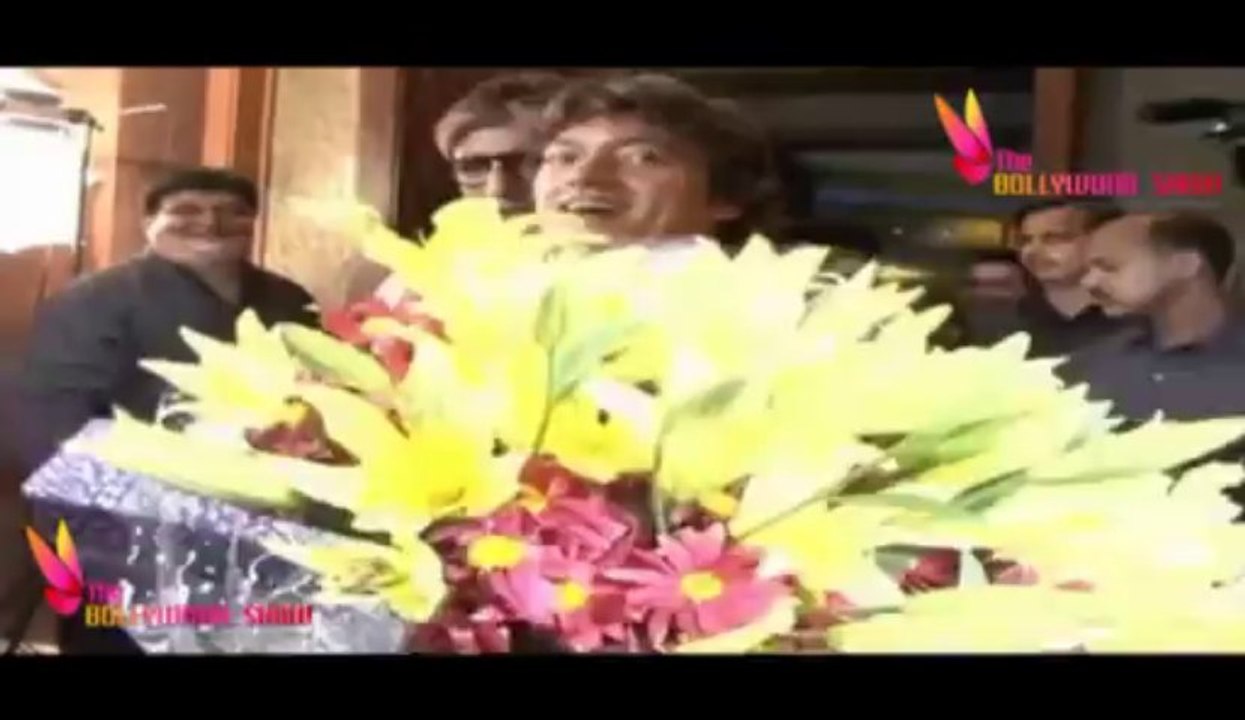 Amitabh Bachchan Attends Adsh Shrivastav Birthday Function