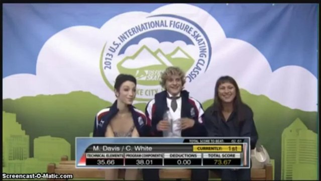 U.S. International Figure Skating Classic 2013 Meryl Davis / Charlie White SD