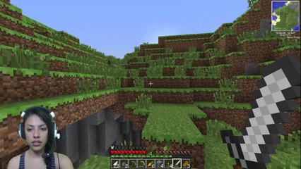 Minecraft w/ZaiLetsPlay - EP 4 - Spawner! Girl Power :D