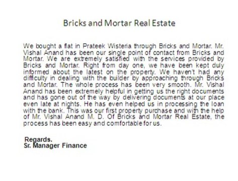 Vishal Anand Director of Bricks and Mortar