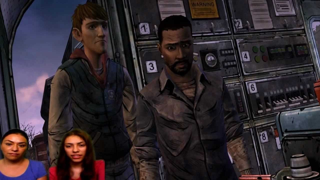 Walking Dead W/ Mom Part 19 Trains Go Choo Choo! Girl Power :D (Ep.3)