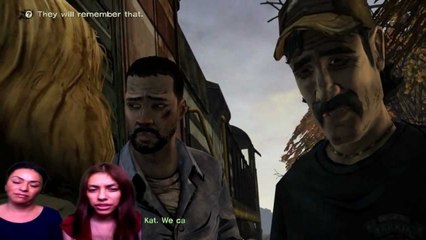 Walking Dead W/Mom Part 20 No!DUCK! Girl Power :D (Ep.3)