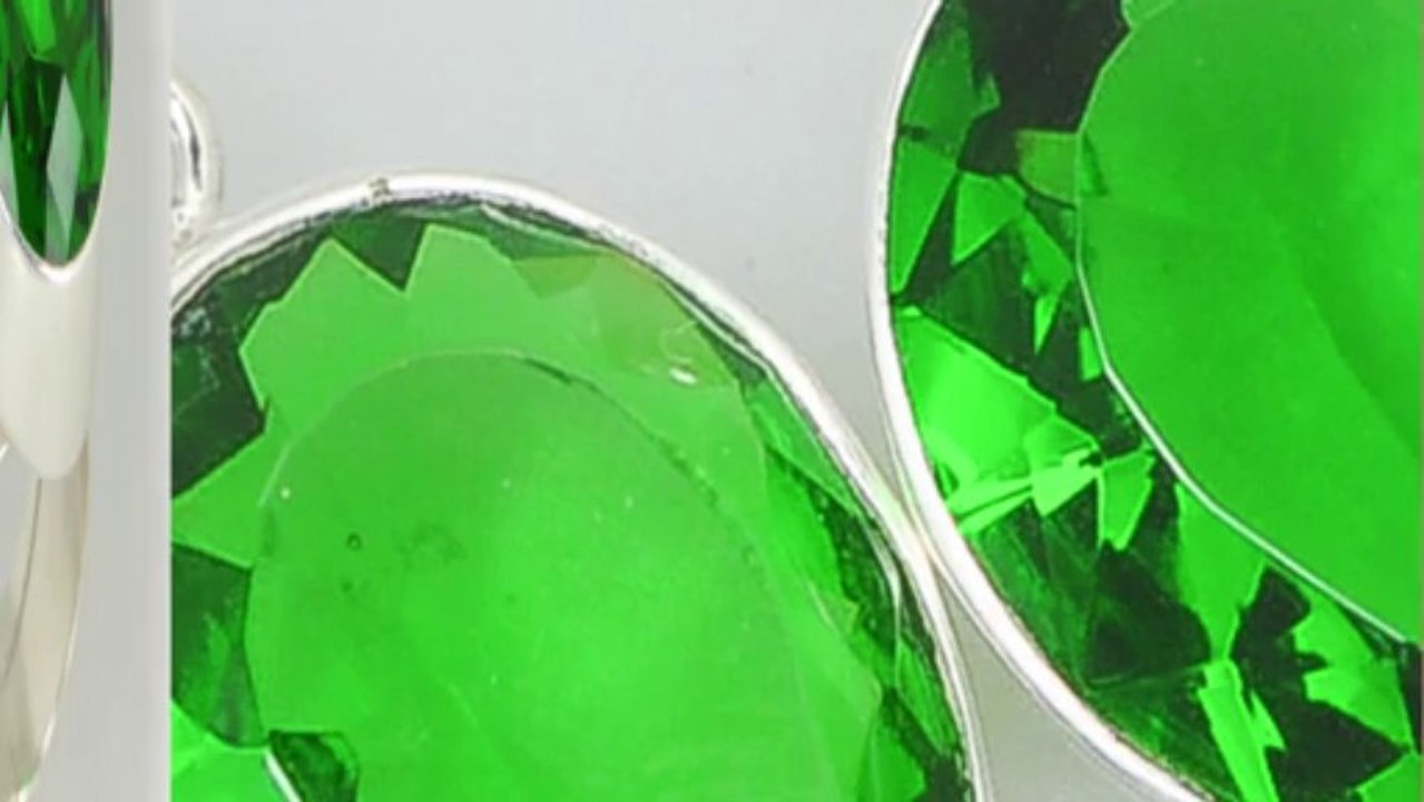 Grüner Obsidian Schmuck