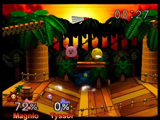 Jeu en réseau - Finale SSB (5) (N64)