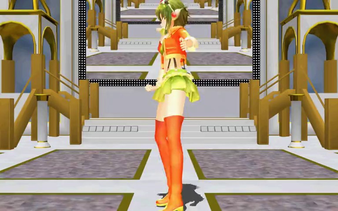 MMD - GUMI V3 - Tamaki Dance - TEST