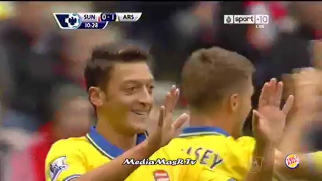 هدف ارسنال الاول في سندرلاند - الجولة 4 - 14/9/2013