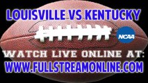 Watch Louisville Cardinals vs Kentucky Wildcats Live Online Stream