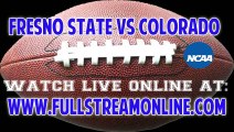 Stream To Fresno State vs Colorado NCAA College Football Live Online