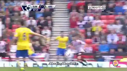 هدف ارسنال الثاني في سندرلاند - الجولة 4 - 14/9/2013