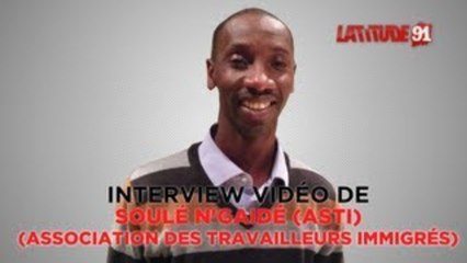 ITW VIDEO de Soulé N'Gaidé de ASTI (Association de Travailleurs Immigrés)