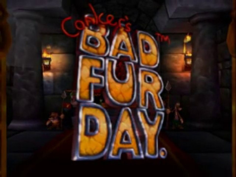 Conker's Bad Fur Day [1] Le maudit verre de lait