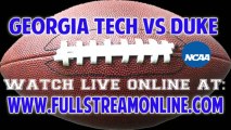 Watch Georgia Tech vs Duke Live NCAA College Football Streaming Online