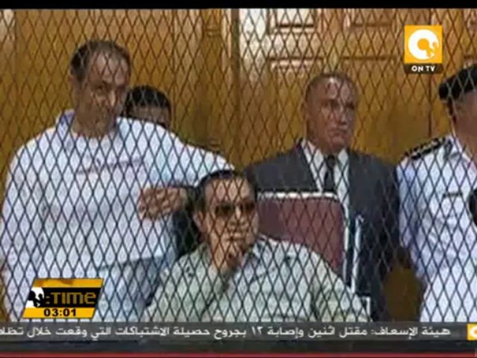 تأجيل إعادة محاكمة مبارك ونجليه والعادلي ومساعديه وسالم إلى 19 أكتوبر