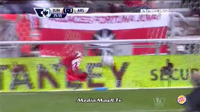 هدف ارسنال الثالث في سندرلاند - الجولة 4 - 14/9/2013