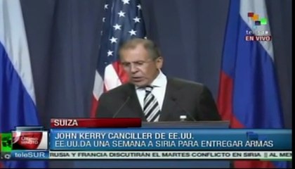 Siria formaliza cumplimiento del tratado que prohíbe armas químicas