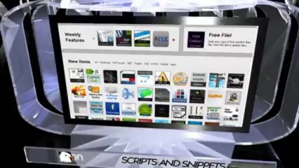 Glass Web Displays - After Effects Template