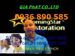 Tho chong dot nha quan 1,7 alo**0907 323 053**