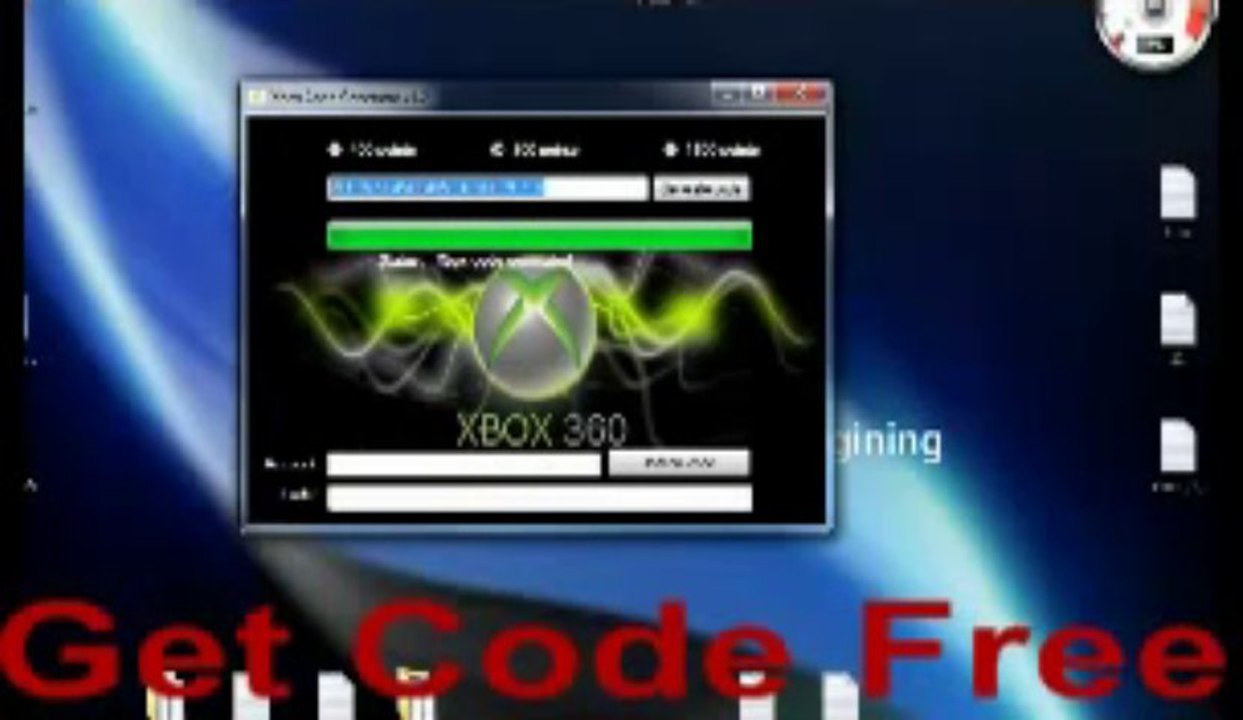 XBOX Live Code Generator 2013—Working & Tutorial—
