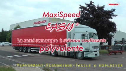 FRUEHAUF - MaxiSpeed EASY , La semi remorque polyvalente