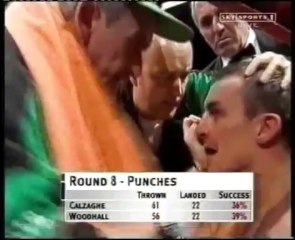 Joe Calzaghe vs Ritchie Woodhall 2000-12-16