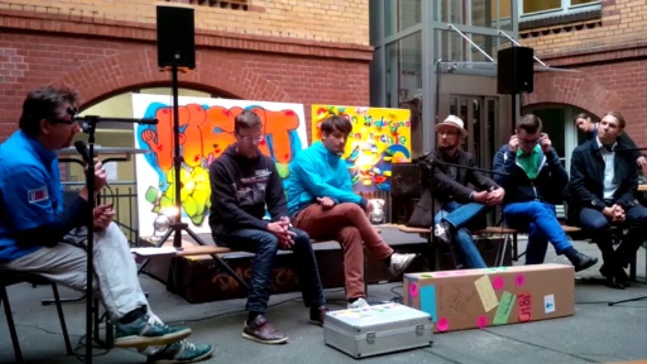 Direktkandidaten am 13.09.2013 im Rathaus zur U18 Wahlparty