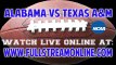 Alabama vs Texas A&M Live NCAA College Football Streaming Online