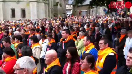 Mobilisation de soutien à Gad à Josselin - L'avenir de Gad inquiète