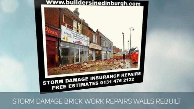STORM Damage Emergency Roof Repairs Edinburgh,STORM Damage Insurance Repairs, 0131 476 2122
