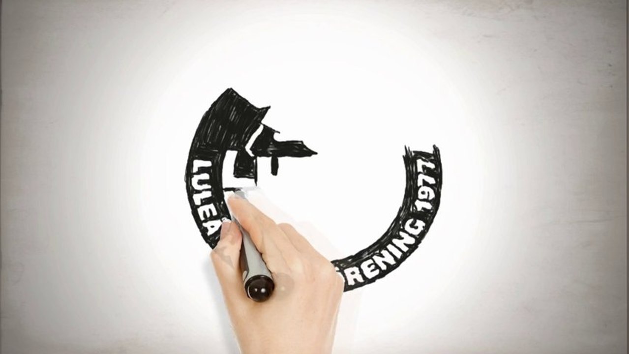 Speed Drawing Luleå Hockey Logo