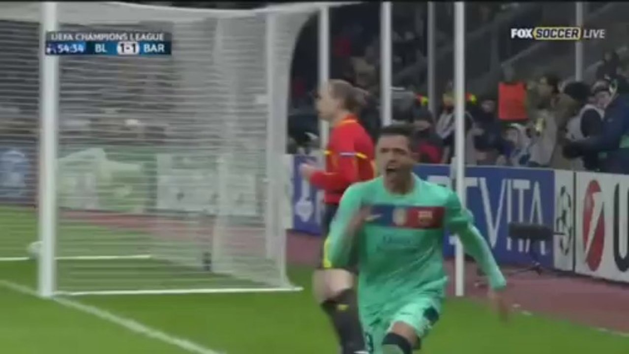 Bayer Leverkusen - FC Barcelona 1:3 (14.02.2012) Liga Mistrzów - 1/8 finału, 1. mecz