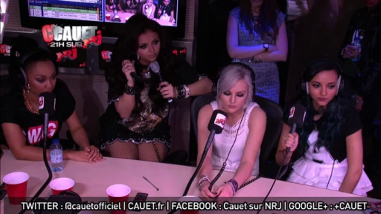 Cauet offre des Little cadeaux aux Little Mix - C'Cauet sur NRJ