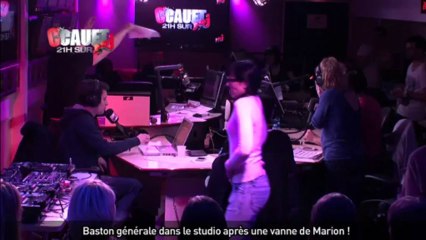 Baston générale dans le studio après une vanne de Marion ! - C'Cauet sur NRJ