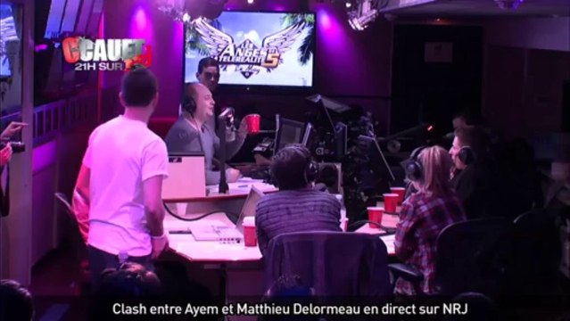 Clash entre Ayem et Matthieu Delormeau en direct sur NRJ - C'Cauet sur NRJ