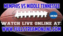 Stream To Memphis vs Middle Tennessee NCAA College Football Live Online