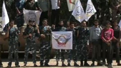 Rebel groups unite in Syria's Aleppo