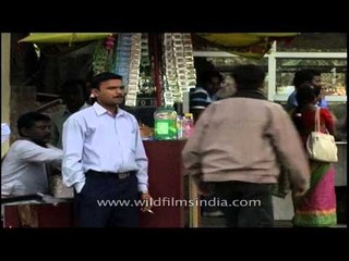 Paan vendor on the streets of Delhi