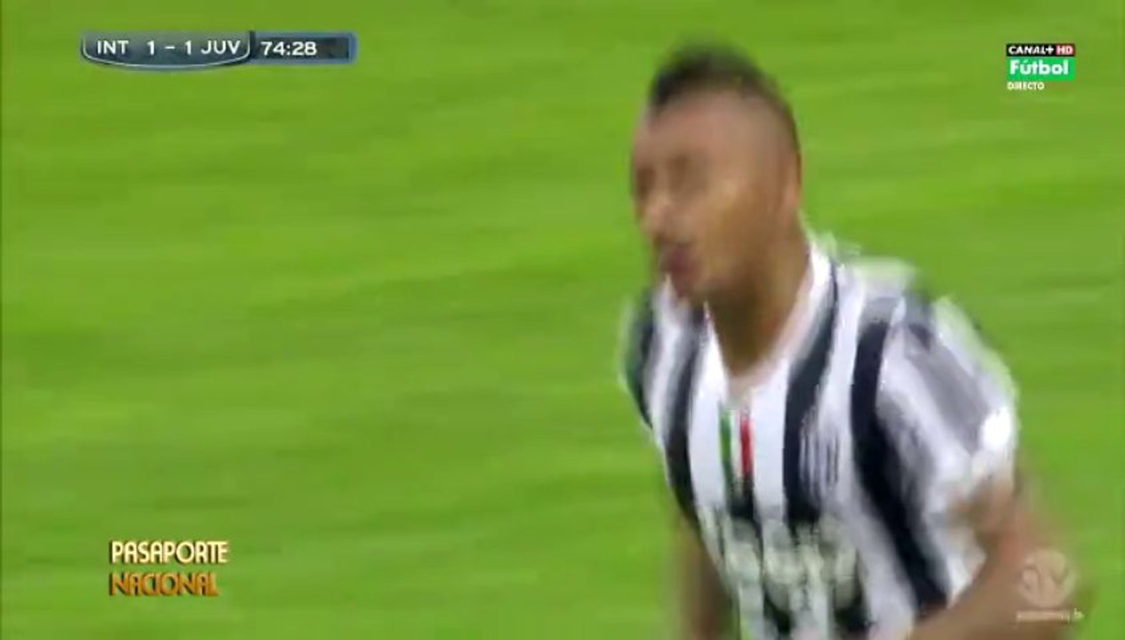 Arturo Vidal & Isla vs Inter [14-09-2013]