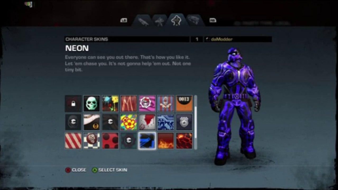 Gears of War Judgment All Character Skins Unlocked!