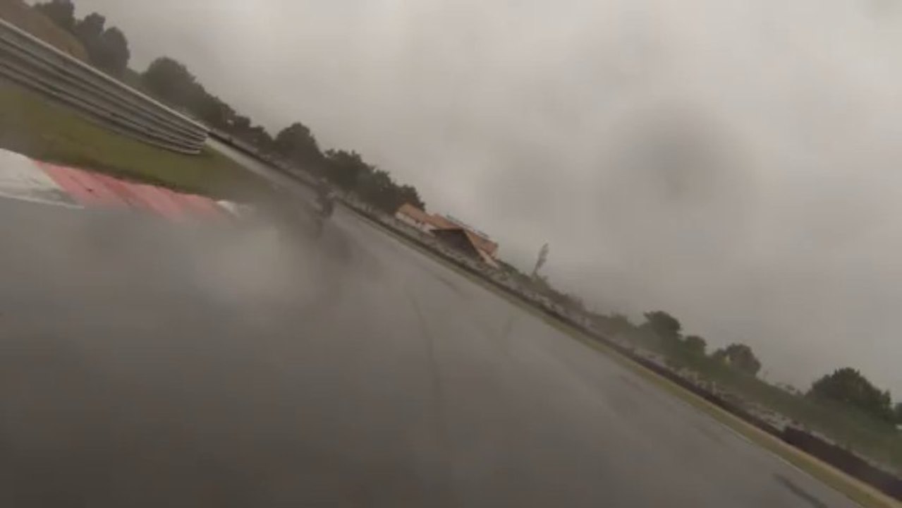 Journée Open du 16 09 13 Nico Vigeant 1ère session sur carénage avant 600 cbr rr