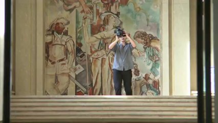 Vue sur les marches : David Bobee