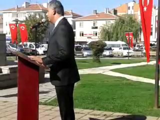 19 Eylül Gazileri Anma Günü Gölbaşı Kaymakamı Şevket Cinbir'in Konuşması