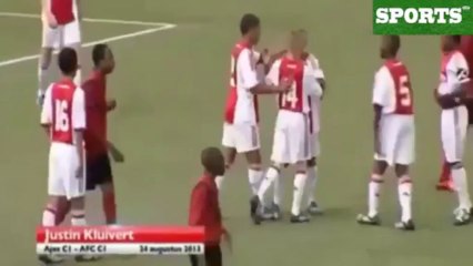 Justin Kluivert (fils de Patrick)