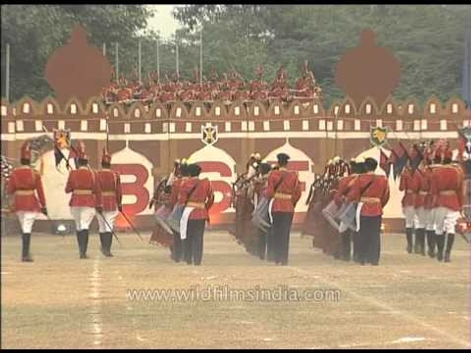 BSF unit showing different forms of contingents